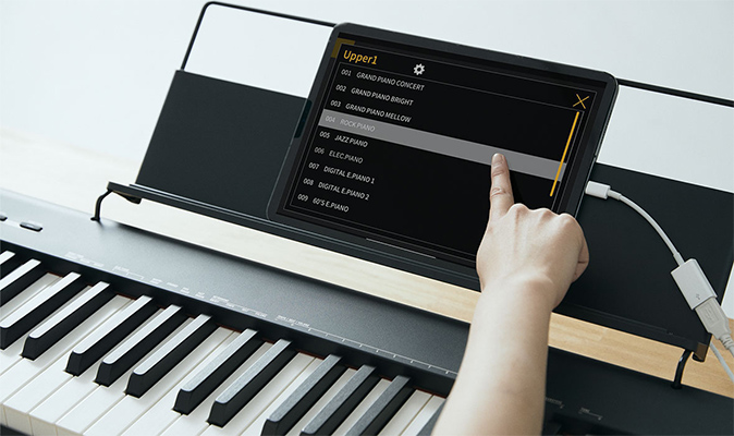 Casio cdp s110 ket noi app chordana play for piano