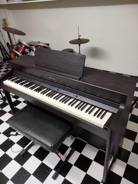 dan piano dien roland hp 702 lap dat hoan chinh