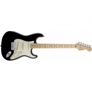 American Standard Stratocaster Guitar Maple Fingerboard - Black