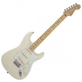 American Standard Stratocaster Olympic White, Maple Neck