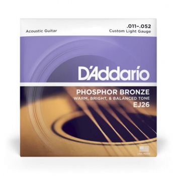 Dây đàn Acoustic D'addario EJ26