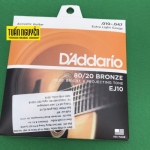 large day acoustic daddario ej10 1